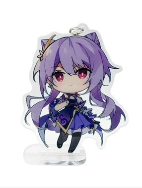 Genshin Impact Keqing Acrylic Charm